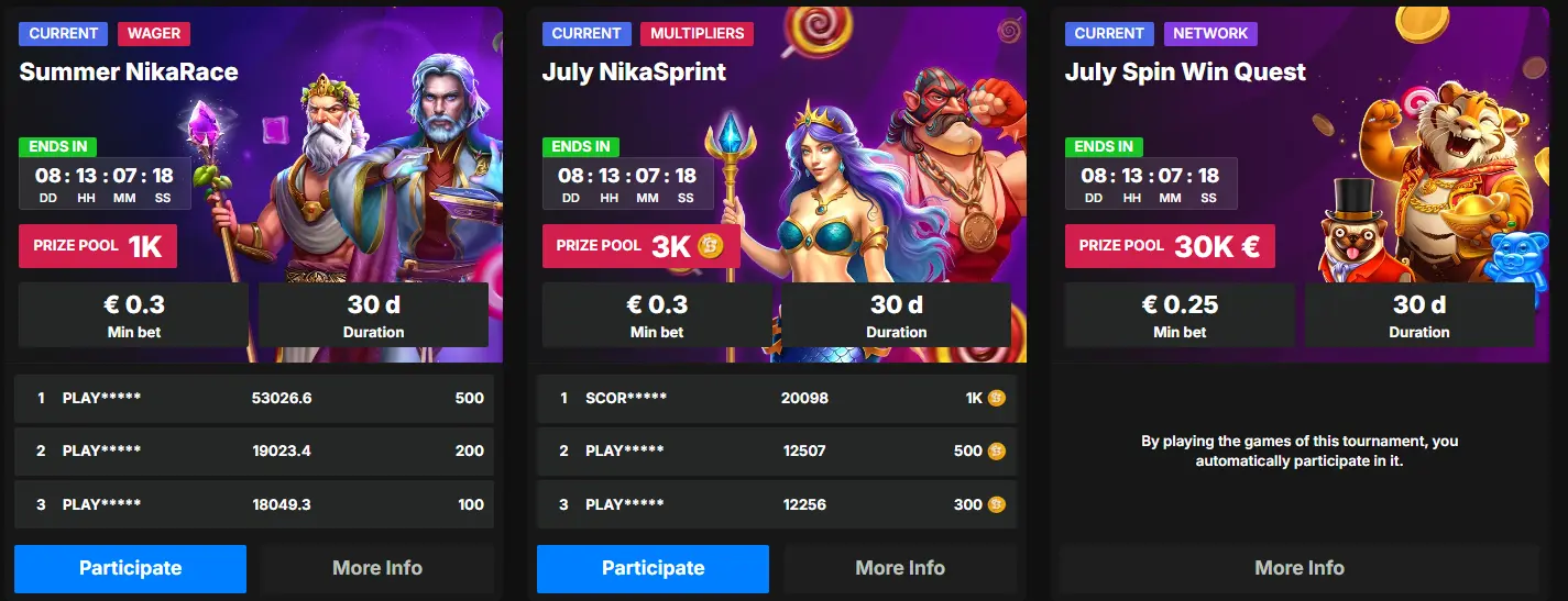 NikaSpins Casino